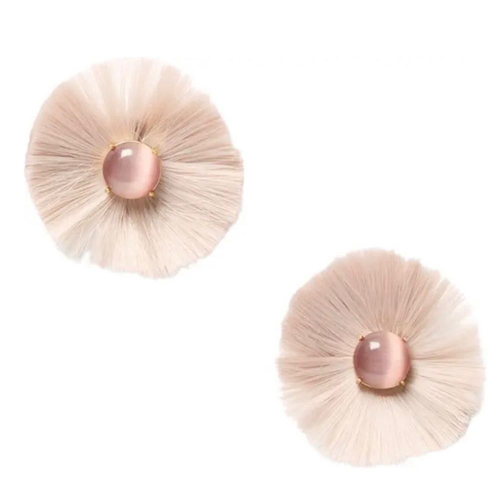 Kate Spade posh poppy stud earrings